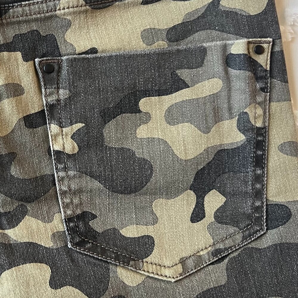 Harper Camouflage Stretch Skinny Denim Jeans SIZE 27 - Picture 8 of 10